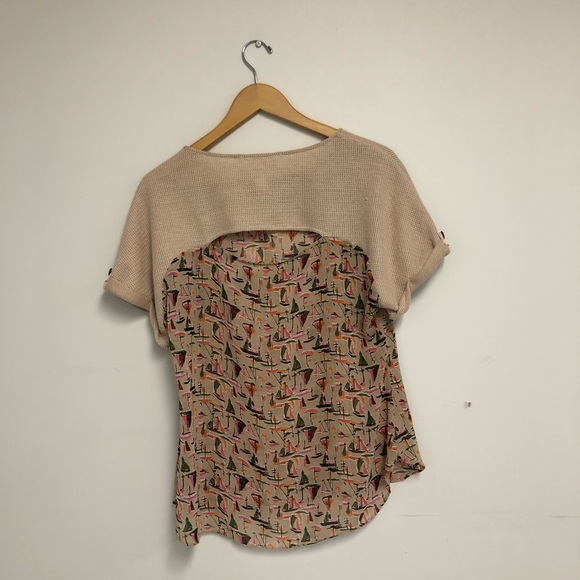 nick & mo sailboat print blouse - Picture 6 of 7